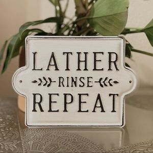 3 for $25 - NEW Metal Wall Art for Kitchen/Bathroom